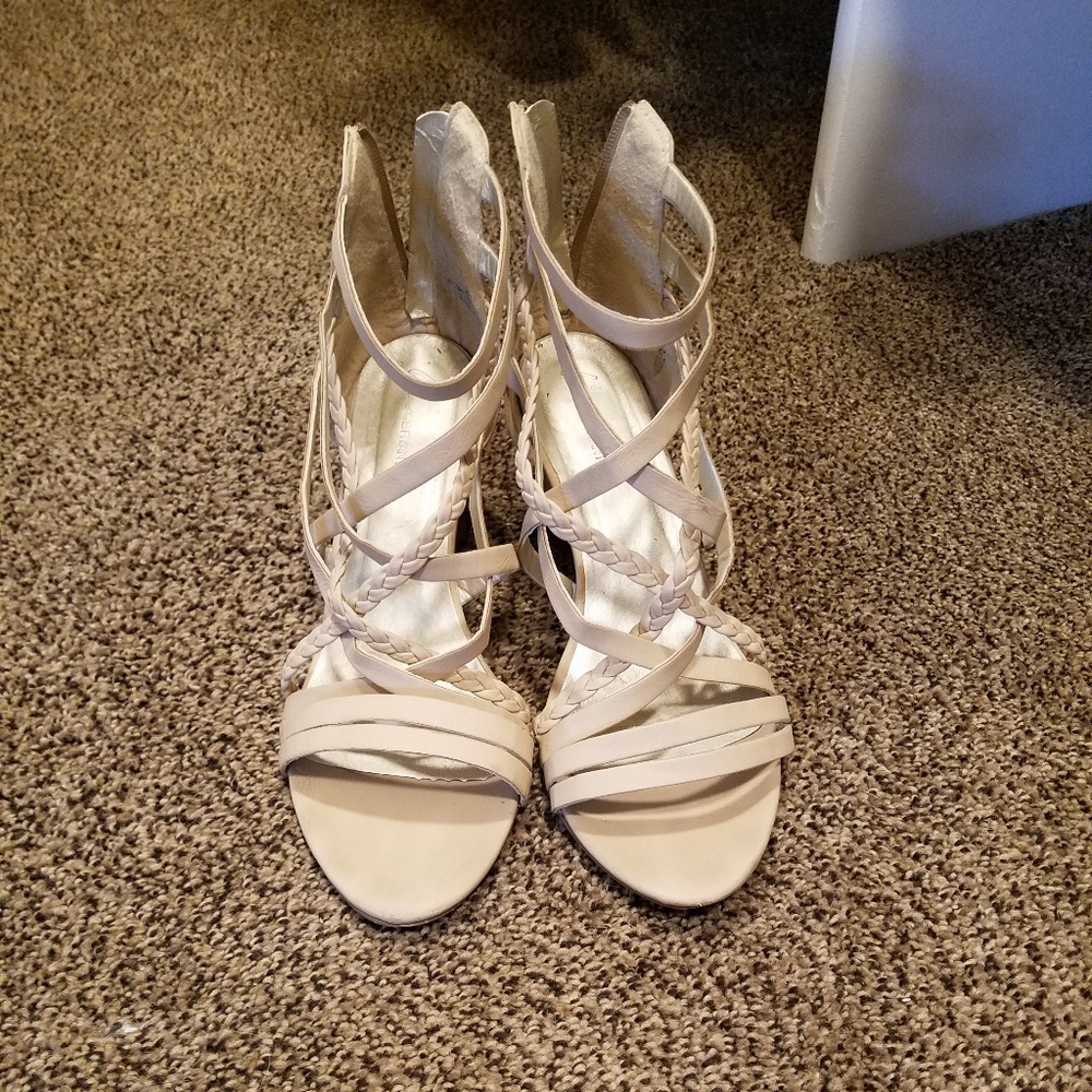 Lane Bryant strappy wedge sandals